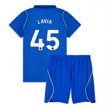 Chelsea Romeo Lavia #45 Hjemmedraktsett Barn 2026-27 Kortermet (+ korte bukser)